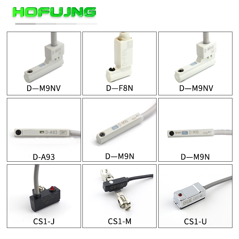 3C-D-A93 Proximity Switch Air Cylinder Pneumatic Wired Magnetic Reed Switch Sensor Proximity Switch 