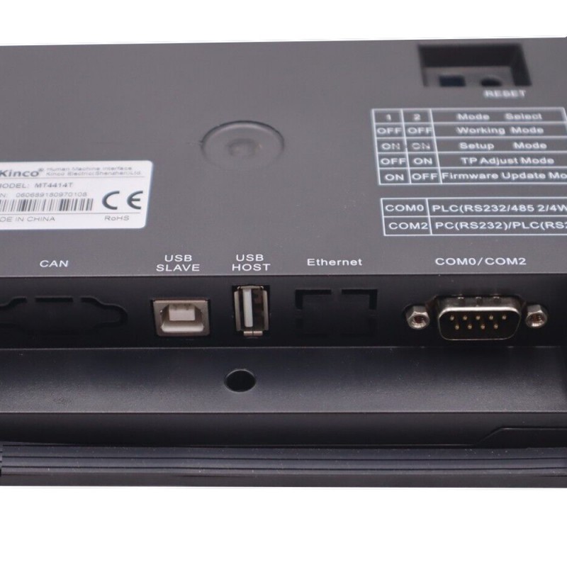 Kinco Eview HMI 4414 MT RS232 Electric Products Series MT4414T in China 7 Inch M HMI Touch Screen 