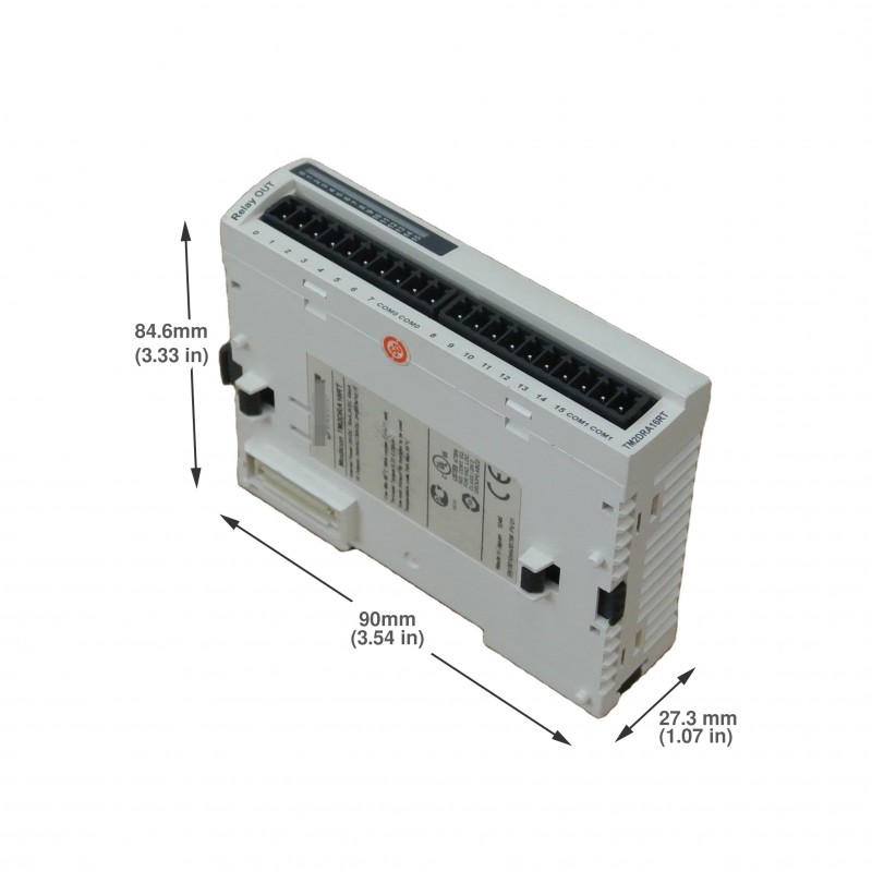 High Quality Programmable Logic Controller Digital Output PLC Module TM2DRA16RT 