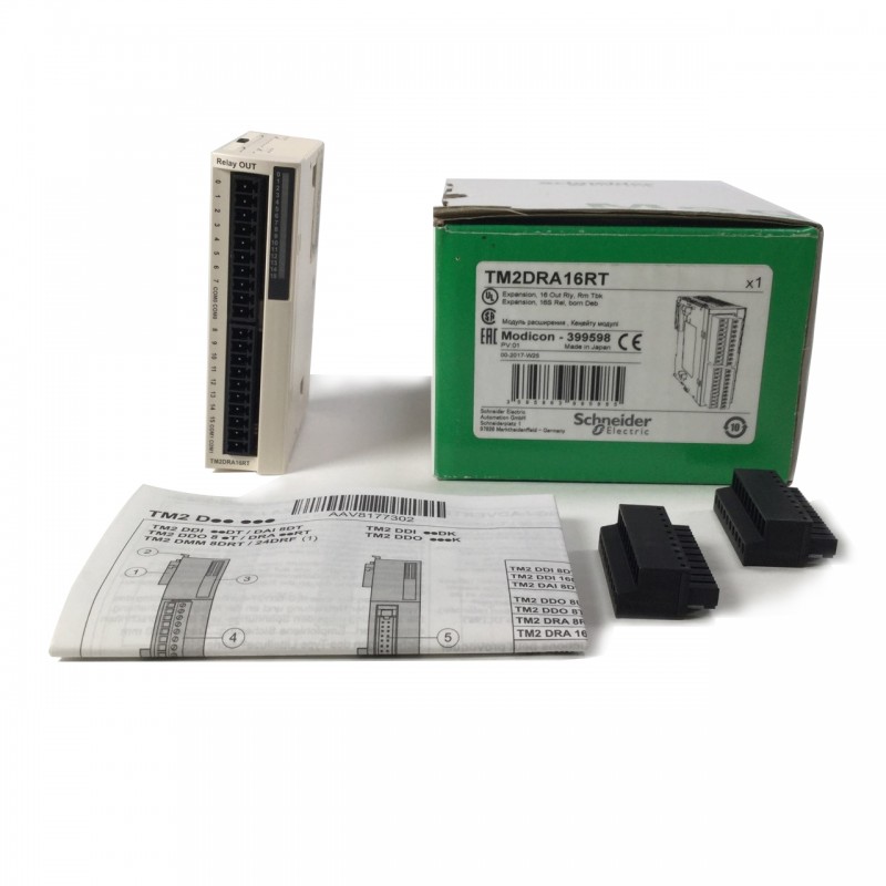 High Quality Programmable Logic Controller Digital Output PLC Module TM2DRA16RT 