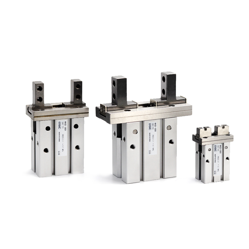 MHZ2 10D 16D 20D 25D 32D 40D Double Acting Air Gripper Pneumatic Finger Cylinder SMC Type Aluminium Clamps 
