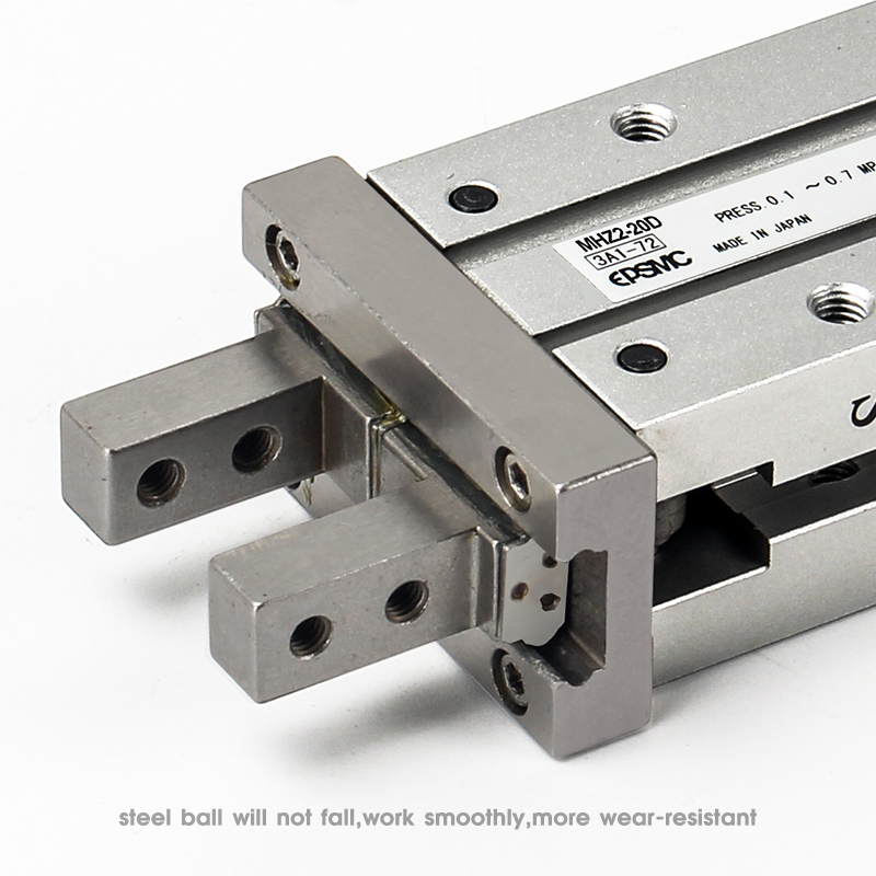 MHZ2 10D 16D 20D 25D 32D 40D Double Acting Air Gripper Pneumatic Finger Cylinder SMC Type Aluminium Clamps 