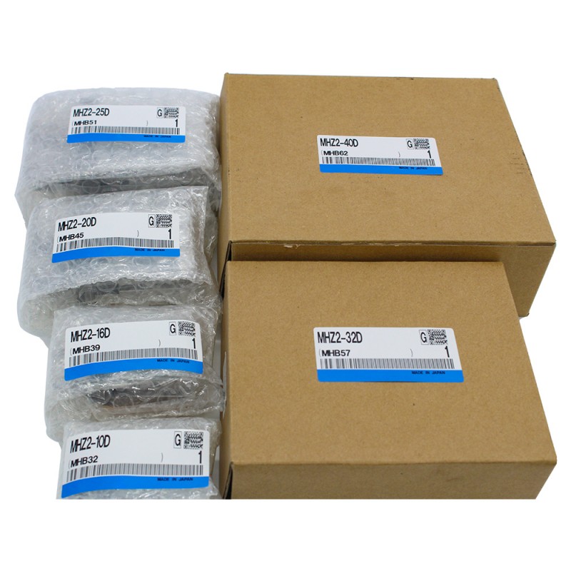 MHZ2 10D 16D 20D 25D 32D 40D Double Acting Air Gripper Pneumatic Finger Cylinder SMC Type Aluminium Clamps 